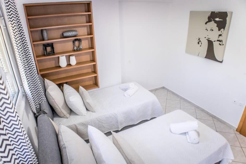 Villa Ventus, 40Sqm Private Pool & Hot Tub! Roussospition ภายนอก รูปภาพ